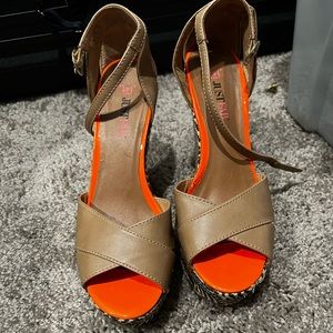 JustFab wedge 🧡